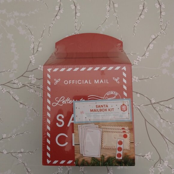 Christmas Mailbox Santa Letter Box and Treat Tray - Picture 7 of 16